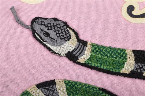 cross stitch gucci snakes